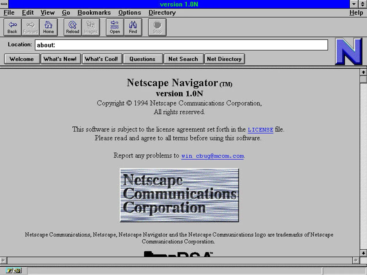 Netscape Navigator Logo